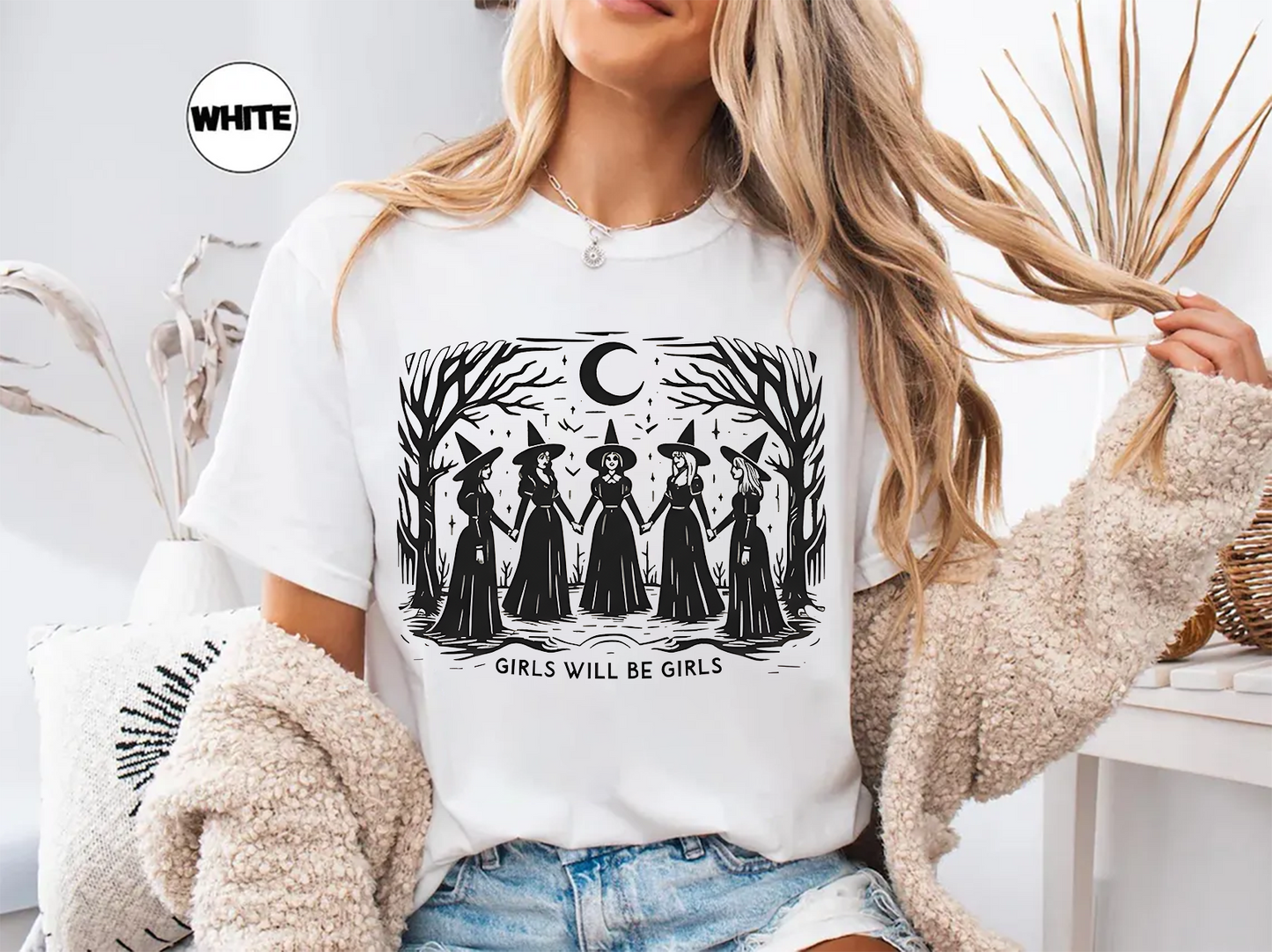 Girls Will Be Girls Witch Halloween