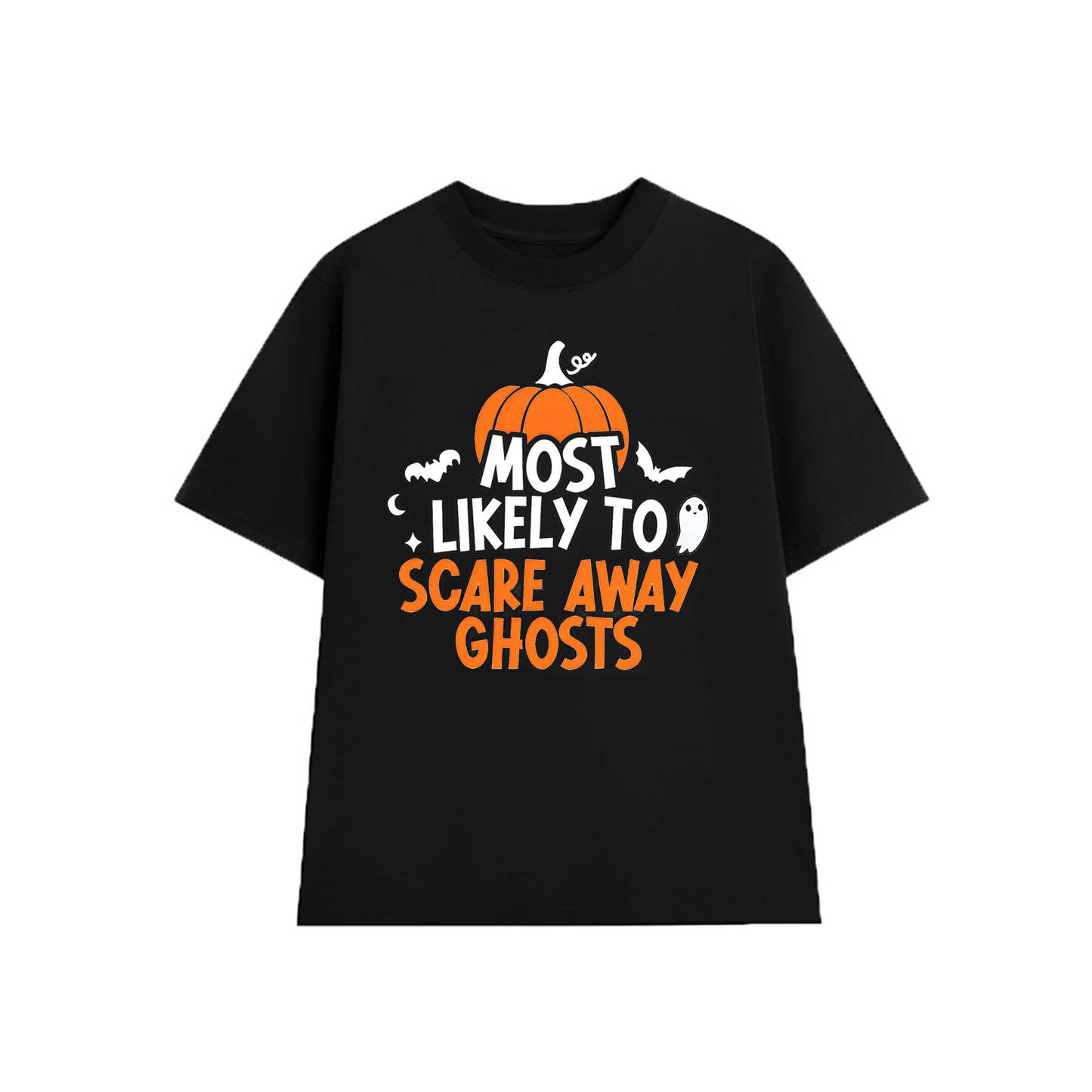 Halloween Most Likely To Scare Away Ghosts - Adults Tee