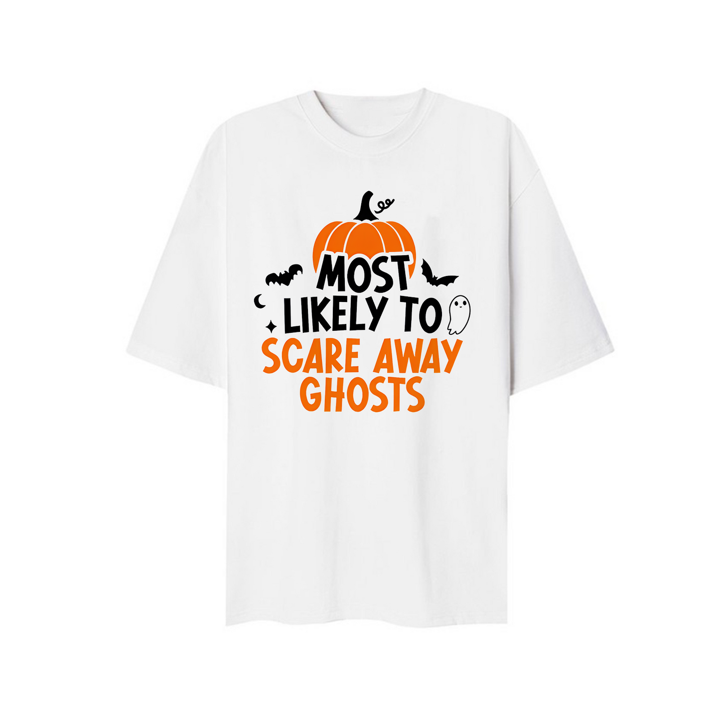 Halloween Most Likely To Scare Away Ghosts - Adults Tee