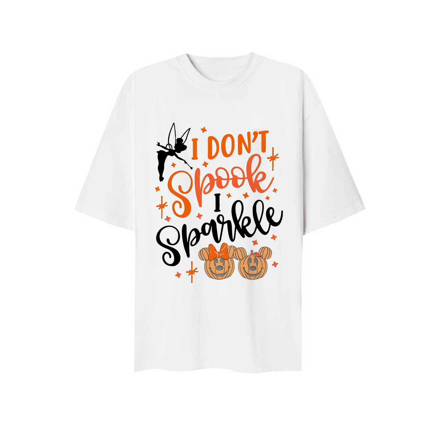 Halloween i Dont Spook, I Sparkle - Adults Tee