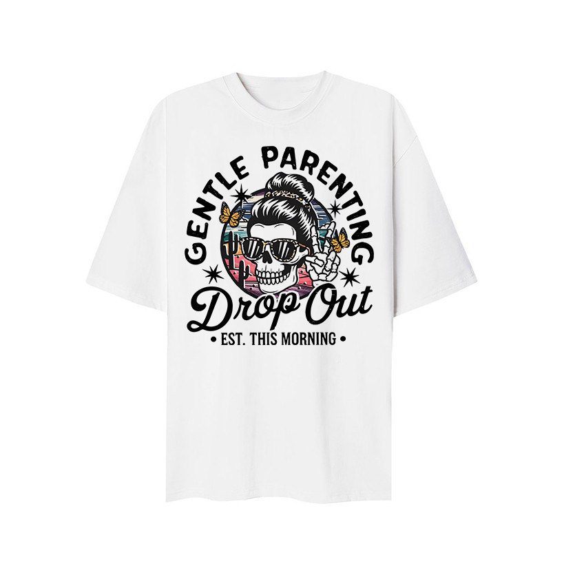 Gentle Pareting Drop Out T-Shirt