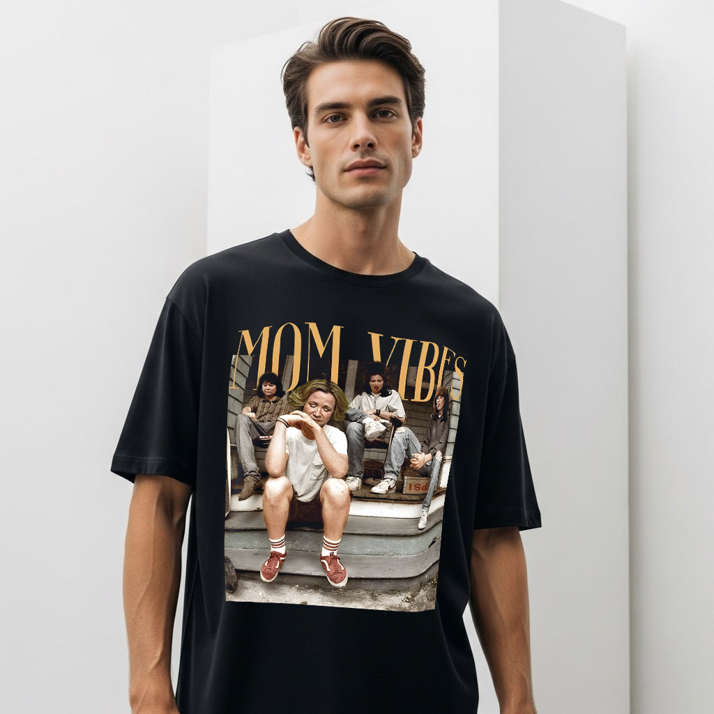 Mom's Vibes Retro T-Shirt