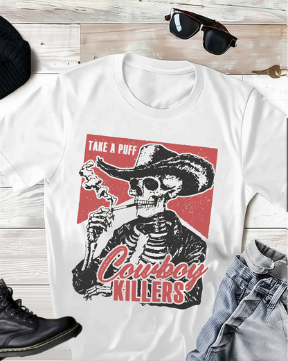 Take A Puff Cowboy T-shirt