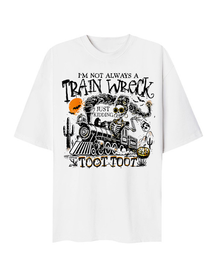 Train Wreck Toot Toot T-Shirt
