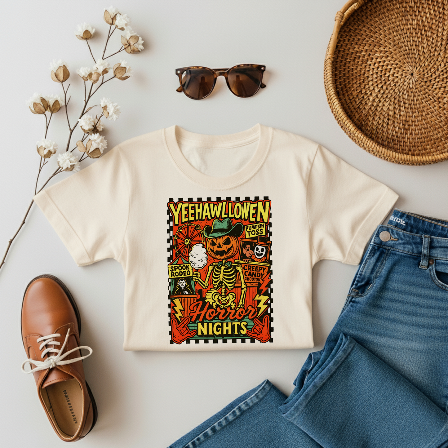 Halloween Yeehalloween Trick or Treaters - Adults Tee