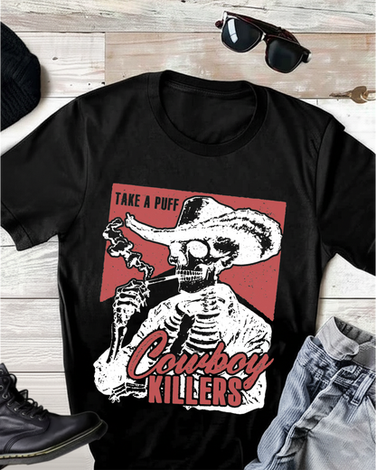 Take A Puff Cowboy T-shirt