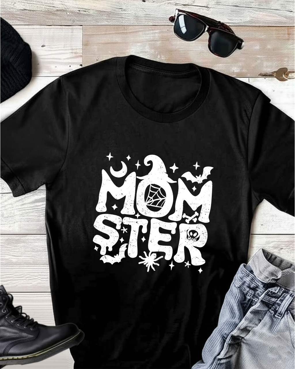 Momster Halloween T-shirt