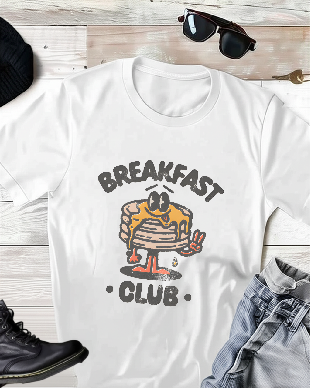 Retro Breakfast Club T-shirt
