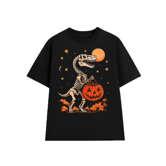 Dinousaur Pumpkins Halloween T-shirt