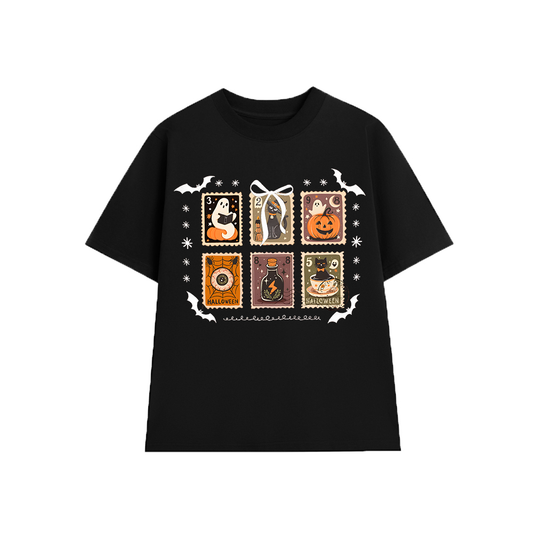 Retro Halloween Tarots T-shirt