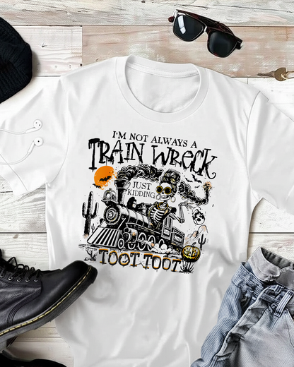 Train Wreck Toot Toot T-Shirt