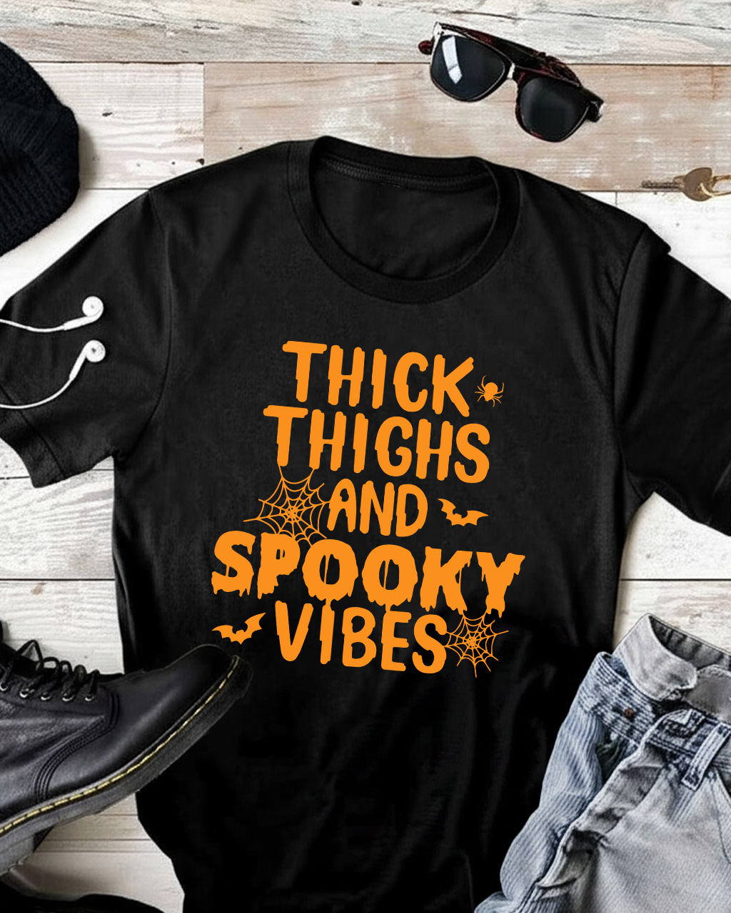 Thick Things And Spooky Vibes T-Shirt