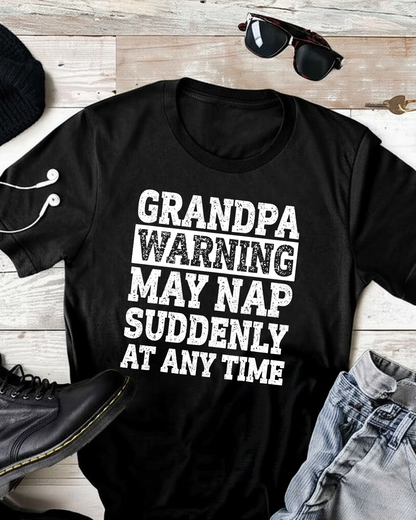 Grandfather Warning T-Shirt