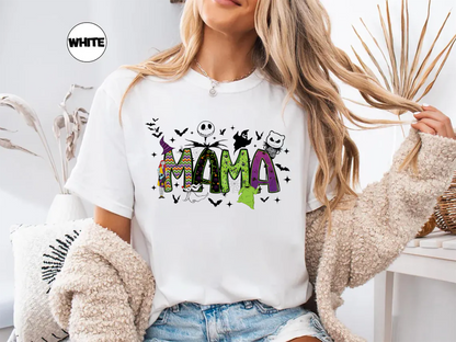 Halloween Spooky Mama - Adults Tee