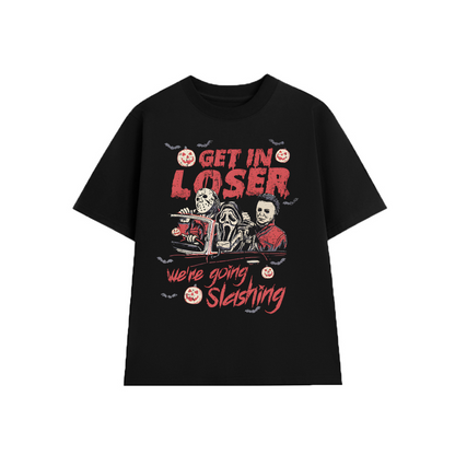 Get In Loser Retro Halloween T-shirt