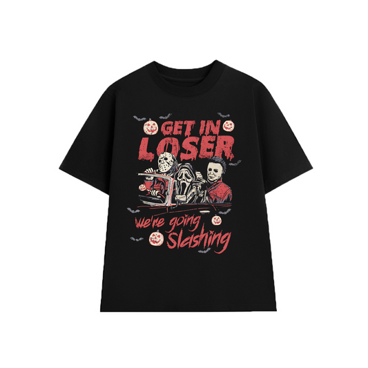 Get In Loser Retro Halloween T-shirt