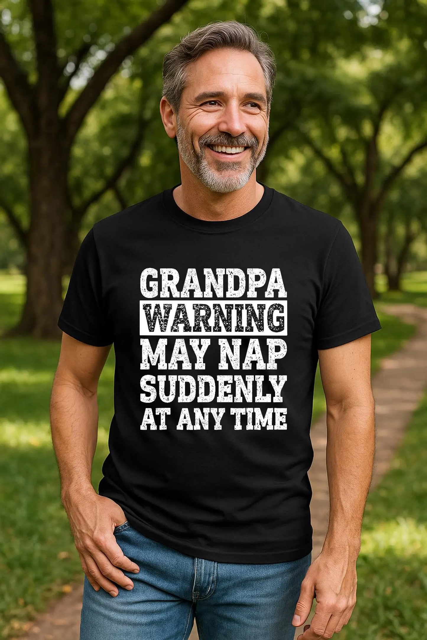 Grandfather Warning T-Shirt