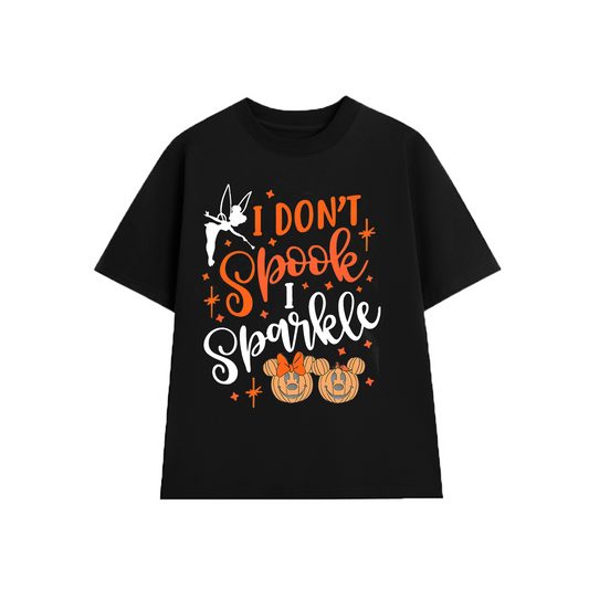 Halloween i Dont Spook, I Sparkle - Adults Tee