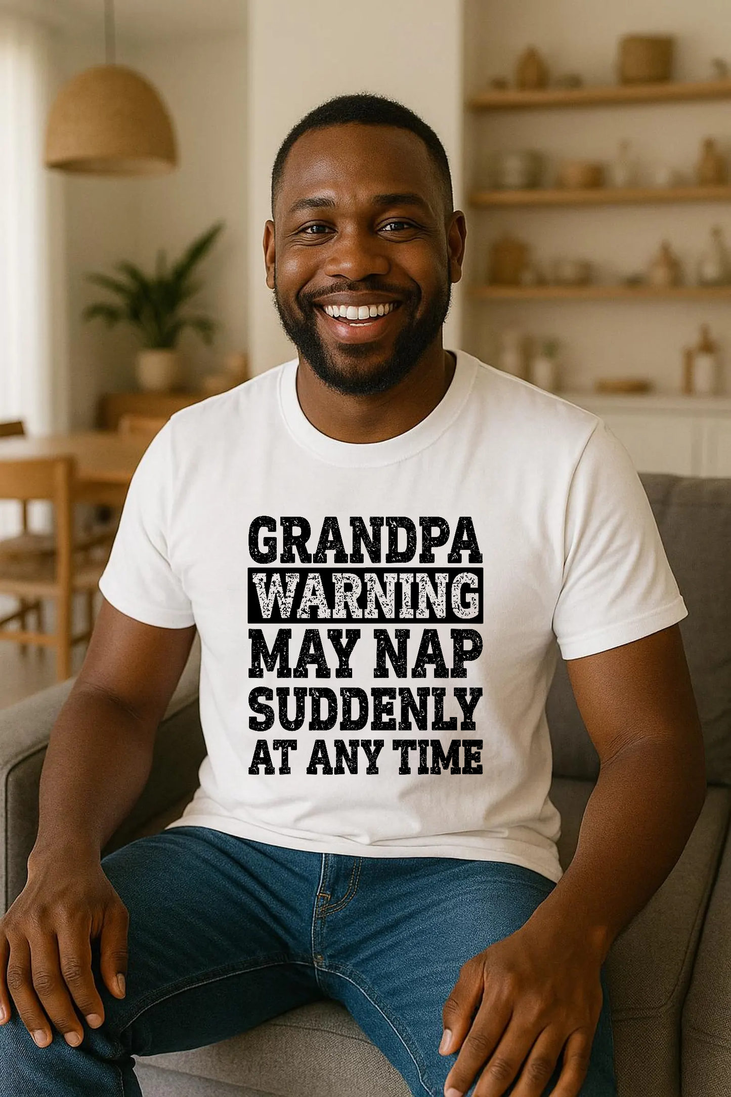 Grandfather Warning T-Shirt