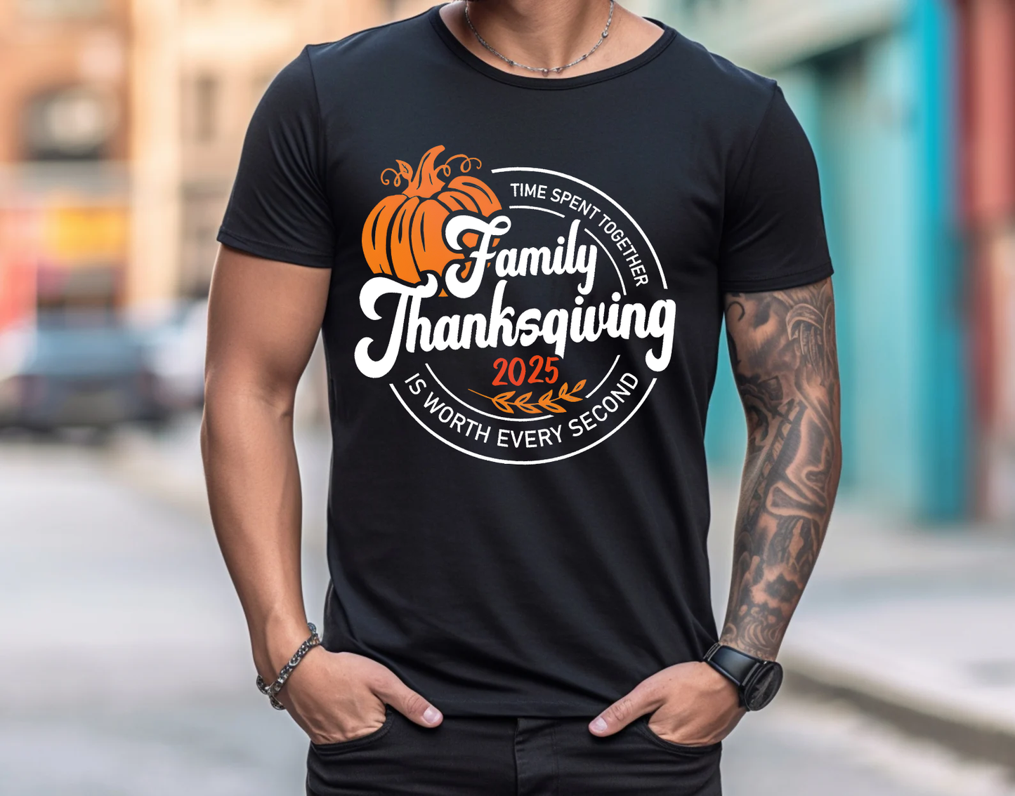 Family Thanksgiving Club T-shirt