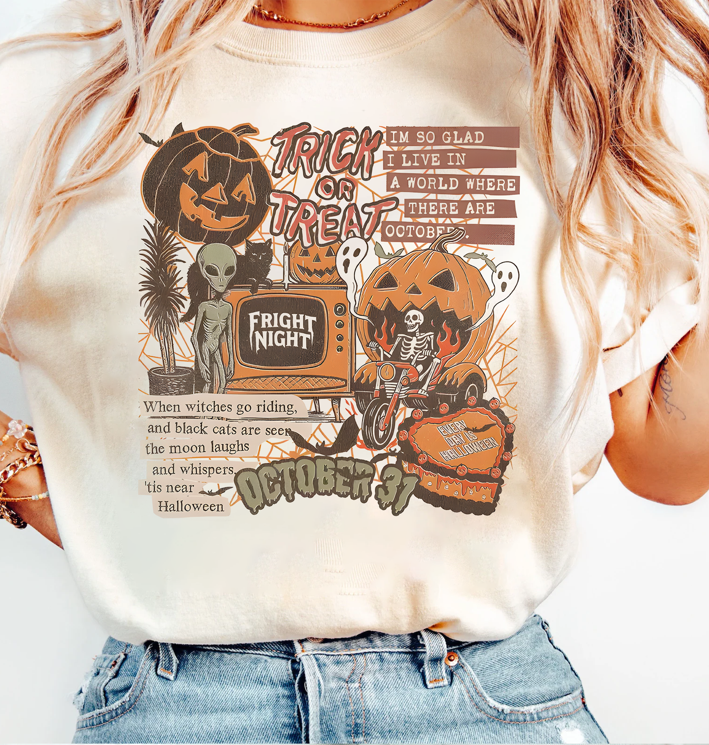 Trick or Treater Fright Night T-shirt