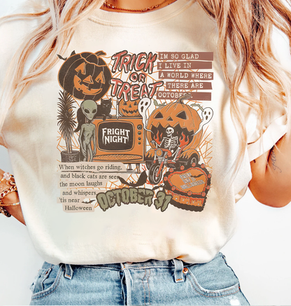 Trick or Treater Fright Night T-shirt