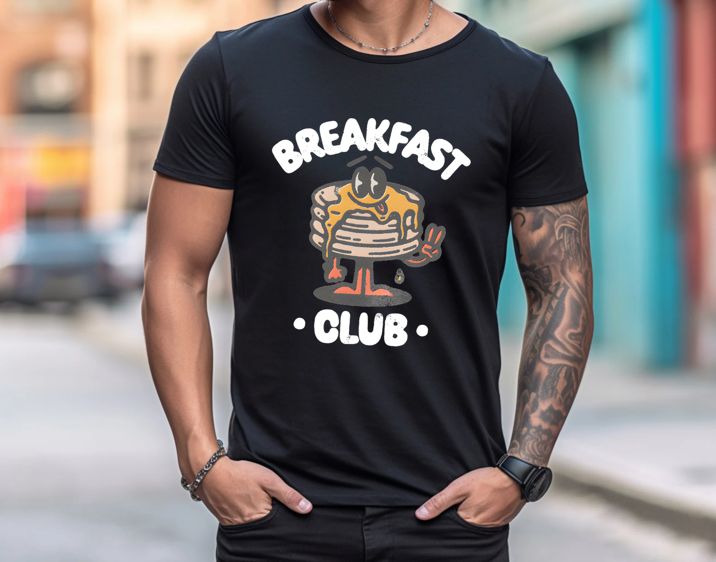 Retro Breakfast Club T-shirt