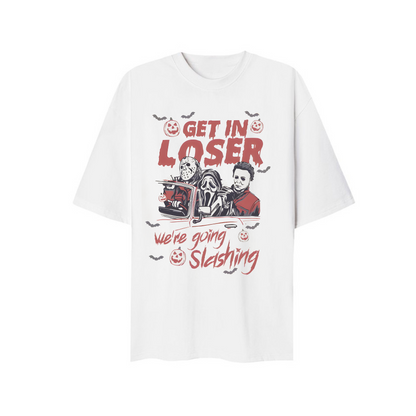 Get In Loser Retro Halloween T-shirt