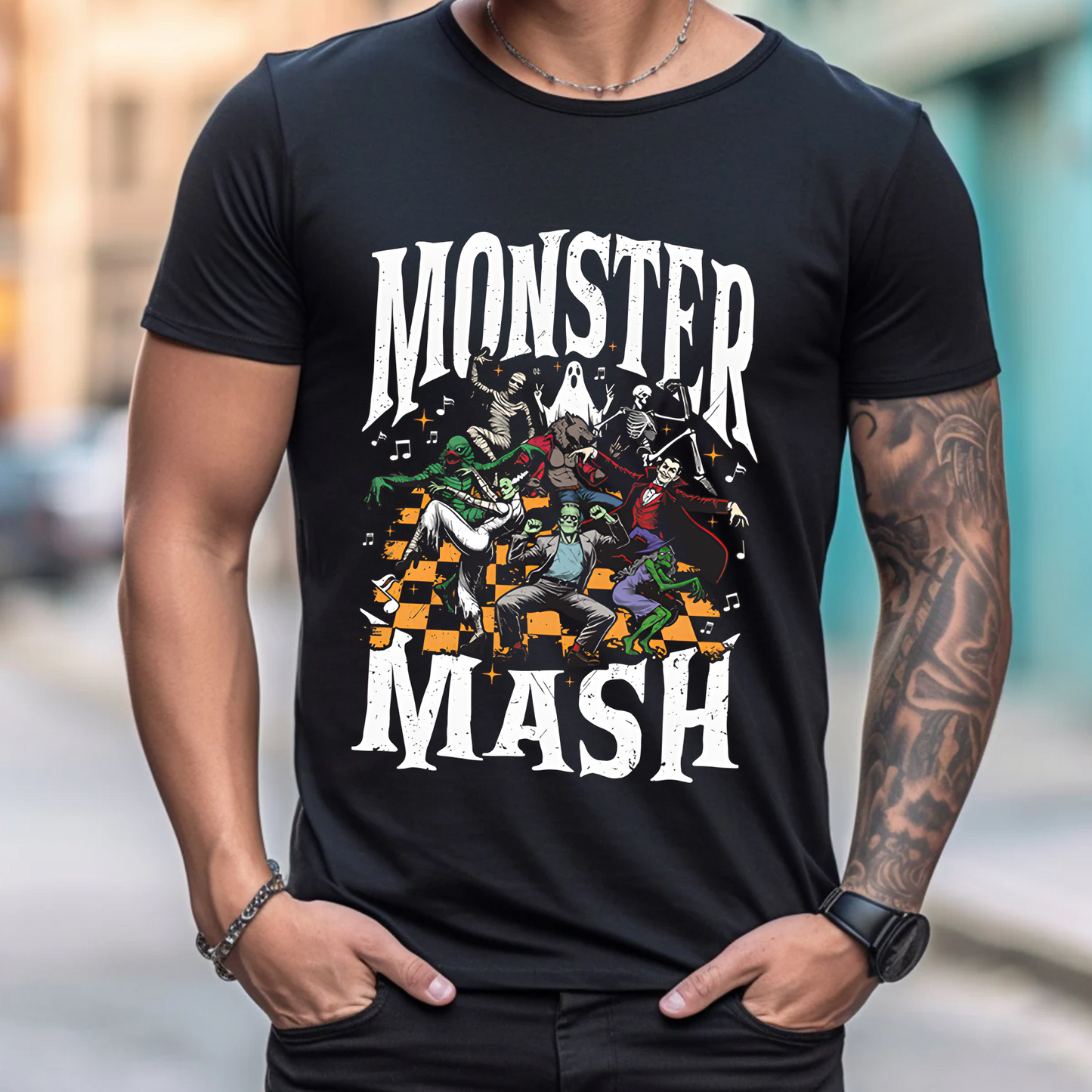 Halloween Vintage Monster Mash