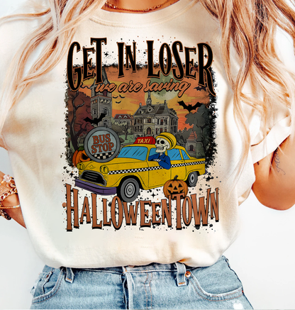 Get in Loser Halloween Town T-shirt