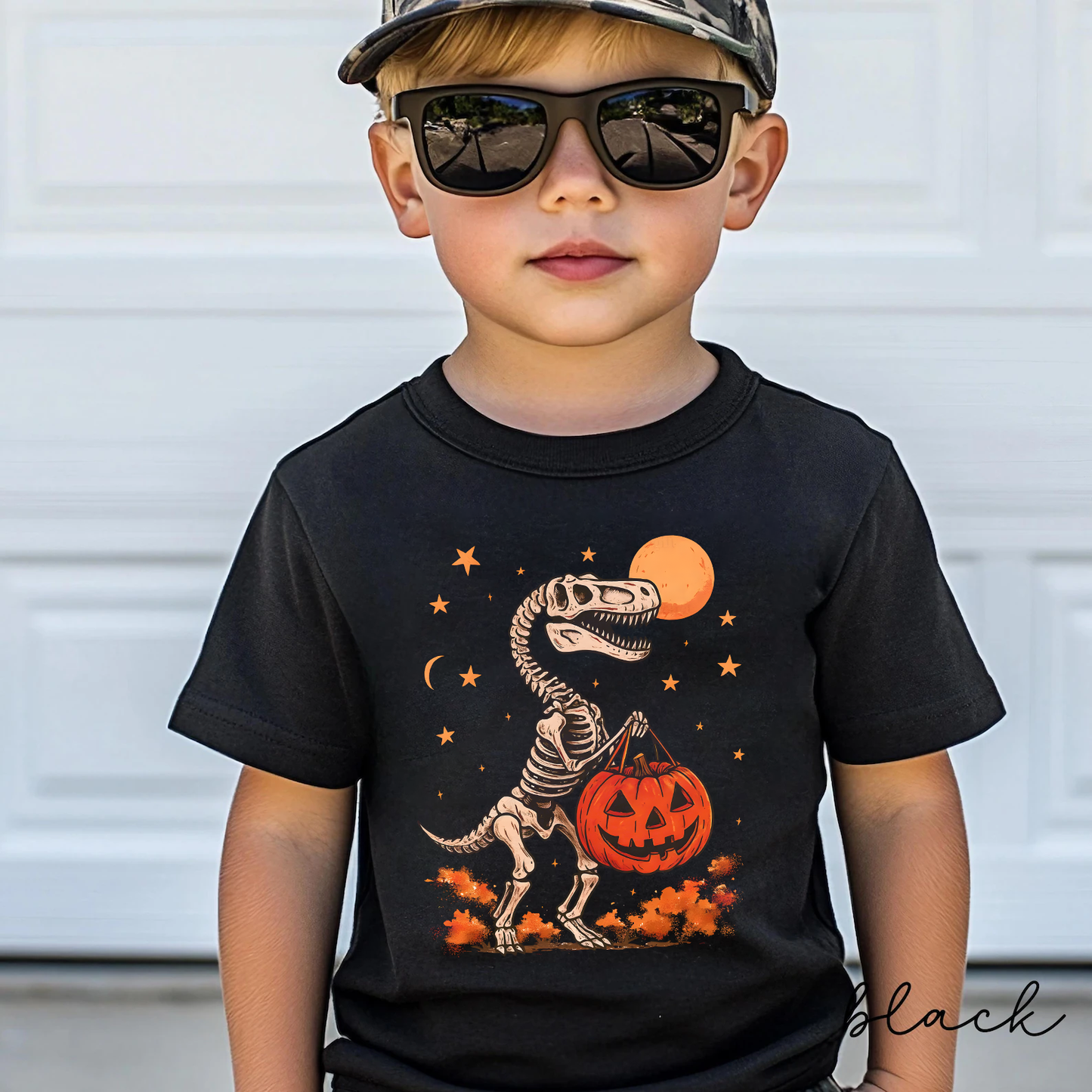 Dinousaur Pumpkins Halloween T-shirt