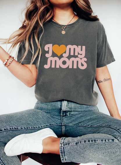I Love My Moms - Kids Tee
