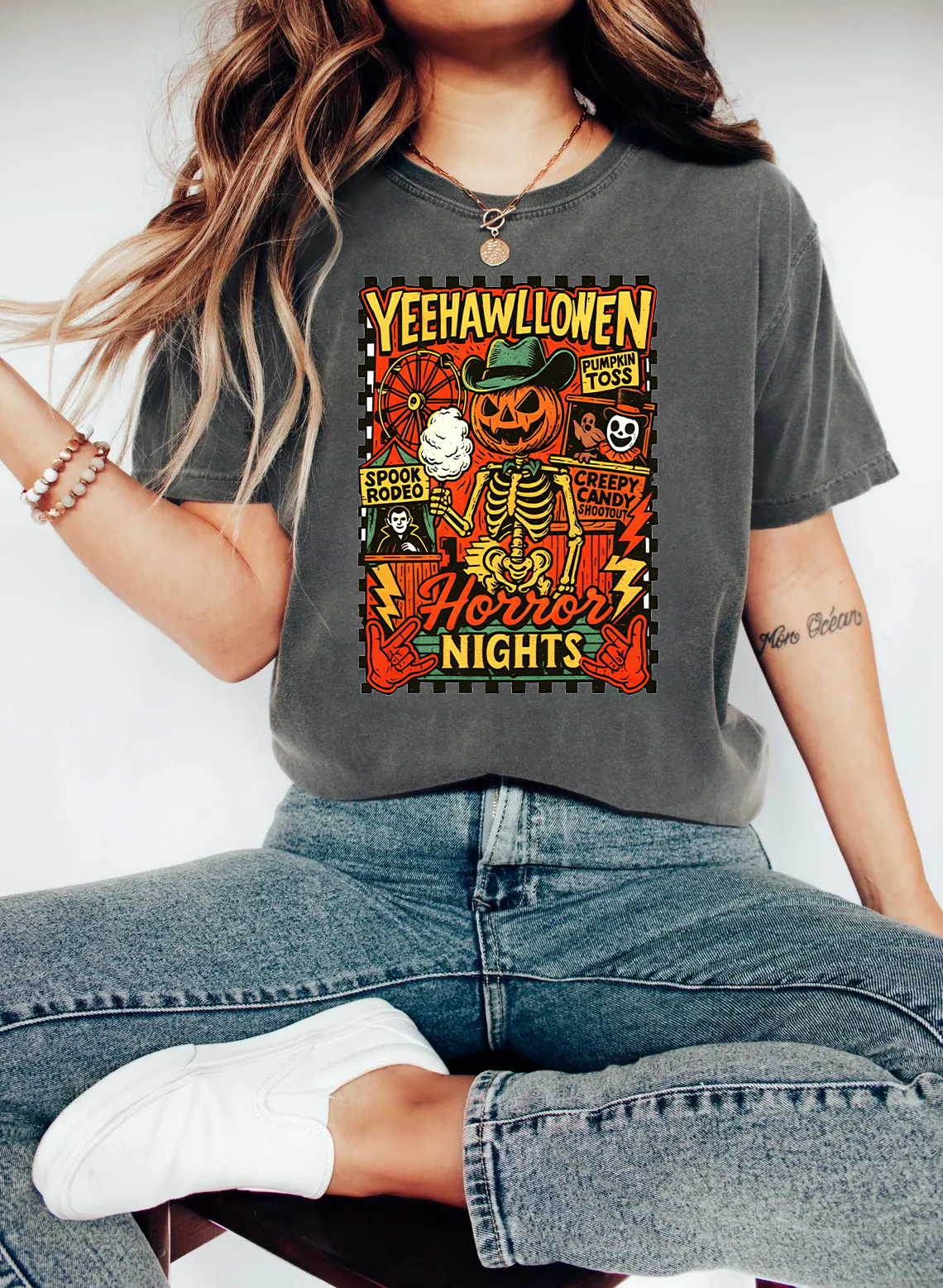 Halloween Yeehalloween Trick or Treaters - Adults Tee