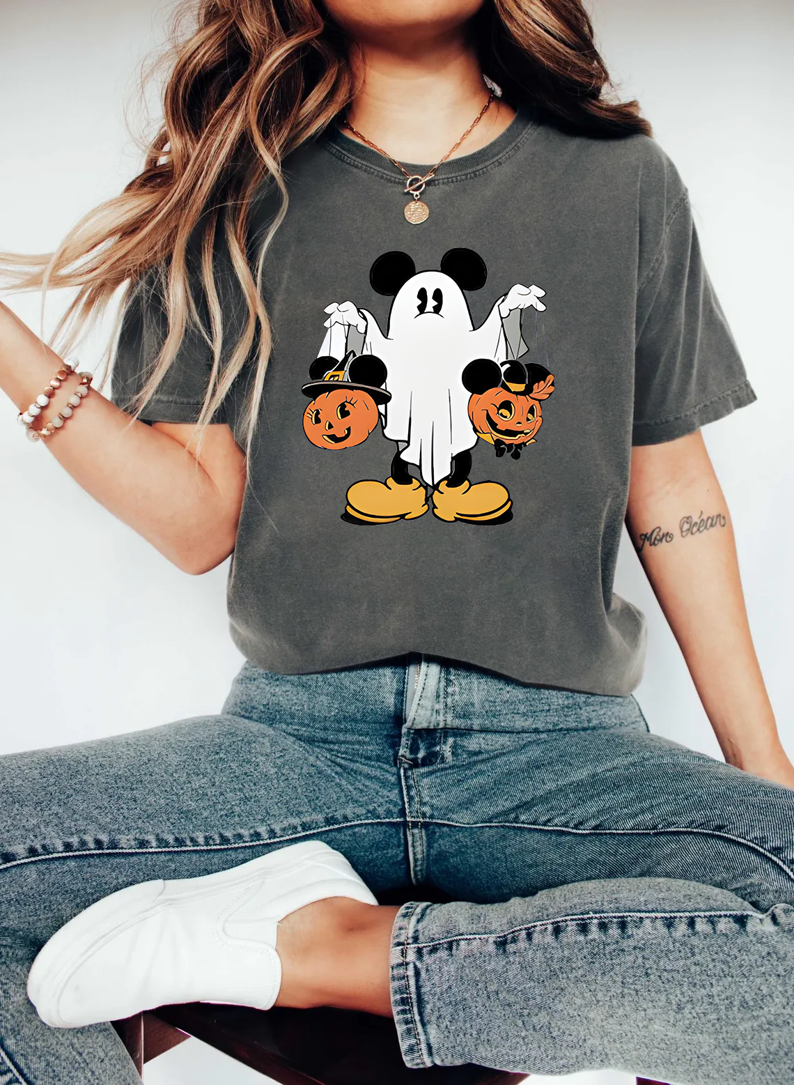 Halloween Spooky Mikey - Kids Tee