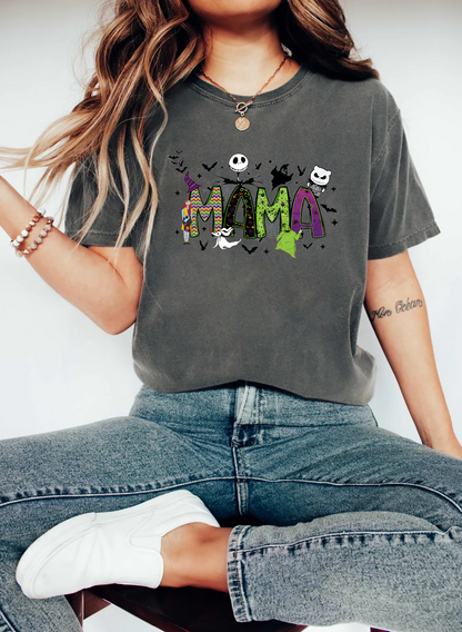 Halloween Spooky Mama - Adults Tee