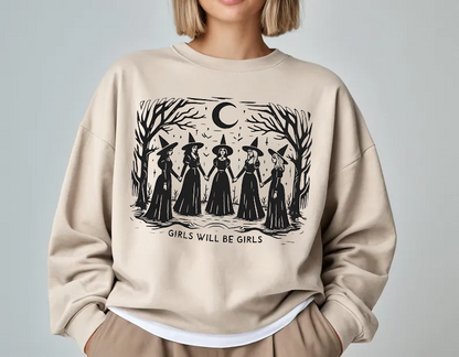 Girls Will Be Girls Witch Halloween