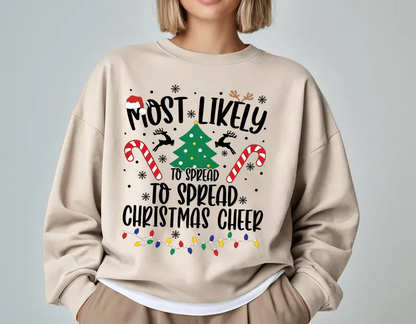 Most Likely To Spread Christmas Cheer