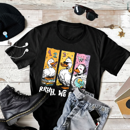 Back to school Bruh We are Back T-Shirt