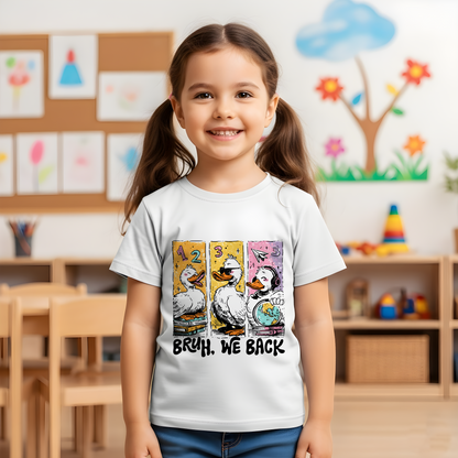 Back to school Bruh We are Back T-Shirt