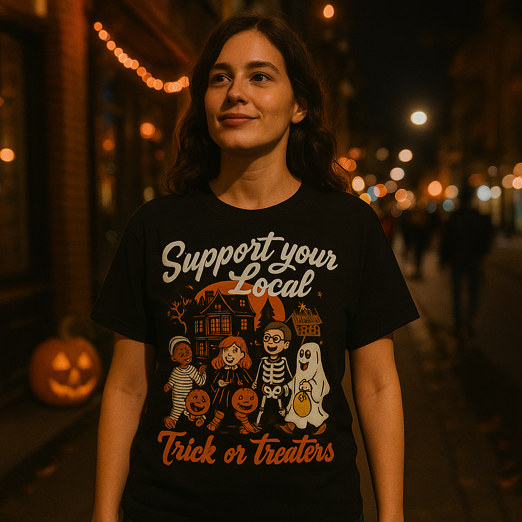 Support Your Local Trick or Treaters T-Shirt