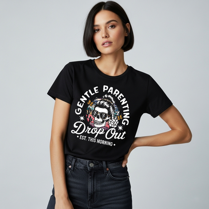 Gentle Pareting Drop Out T-Shirt