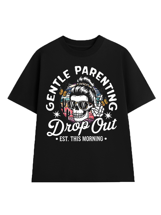 Gentle Pareting Drop Out T-Shirt