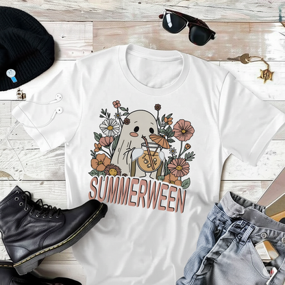 Ghost Summer Halloween T-Shirt