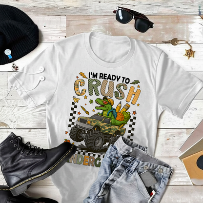 I’m ready to crush Kindergarten T-Rex T-Shirt