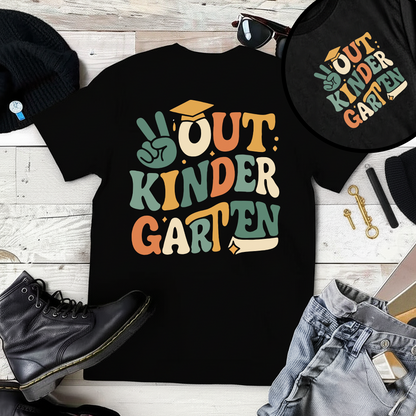 Peace Out Kinder Garten T-Shirt