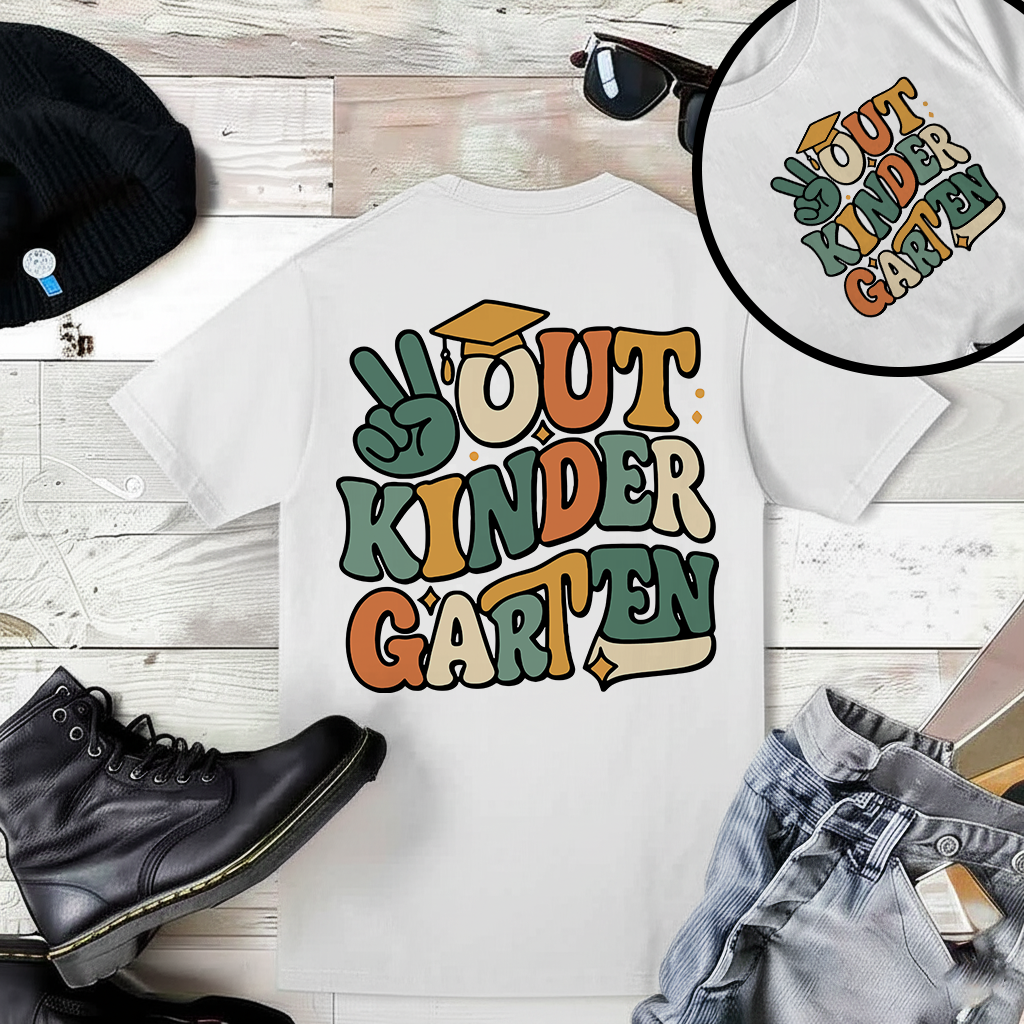 Peace Out Kinder Garten T-Shirt