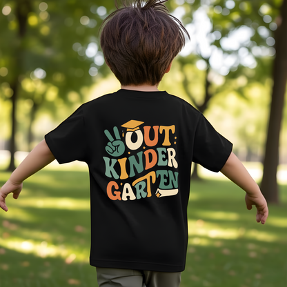 Peace Out Kinder Garten T-Shirt