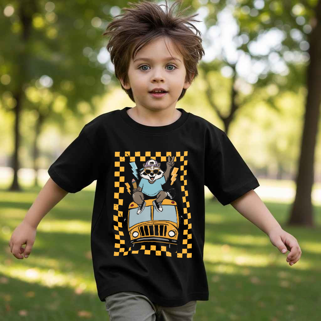 Raccoon School T-Shirt