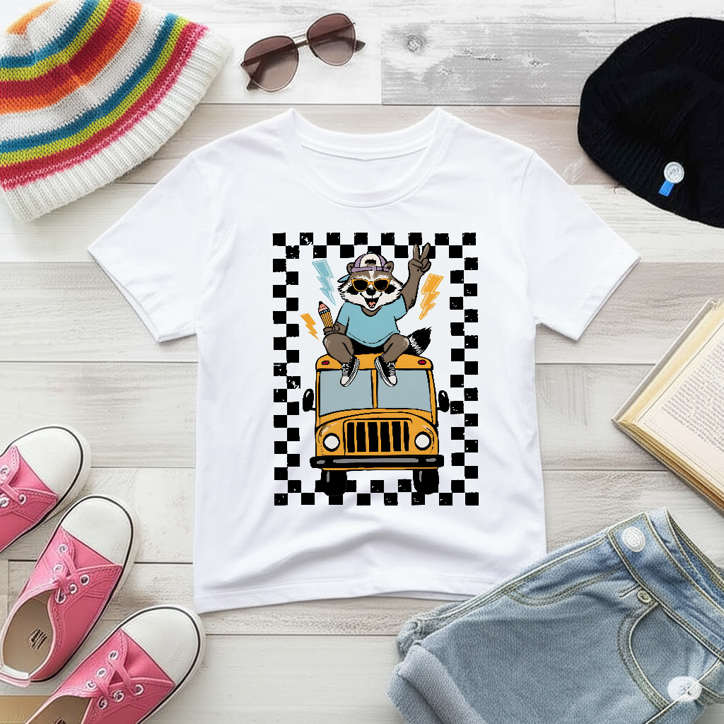 Raccoon School T-Shirt