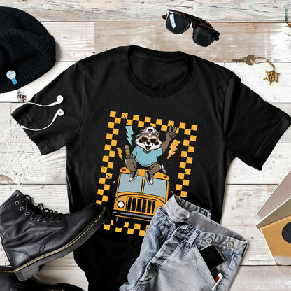 Raccoon School T-Shirt